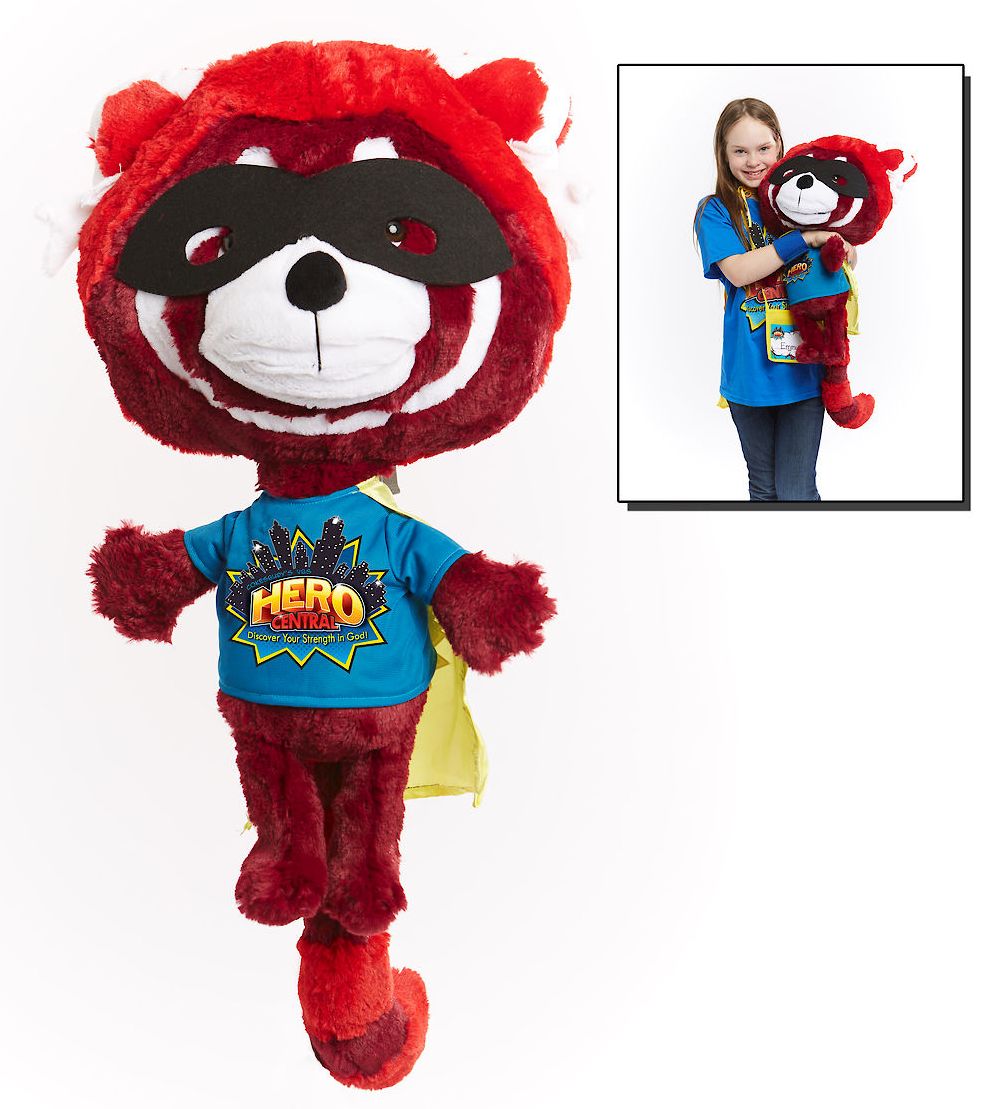 Vacation Bible School 2017 VBS Hero Central Flame the Red Panda Puppet: Discover Your Strength in God!