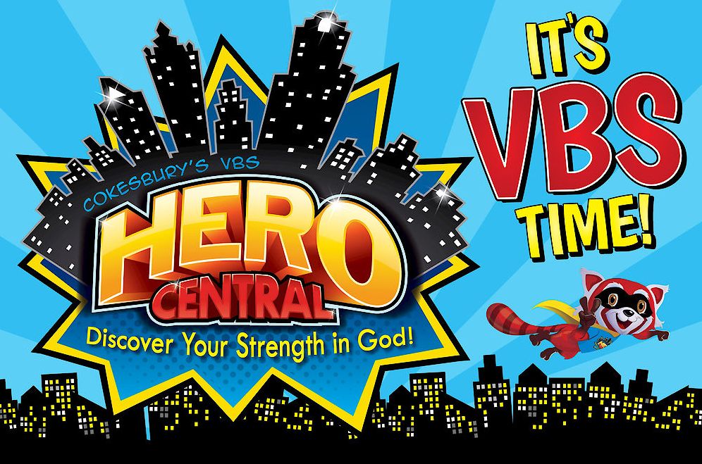 Vacation Bible School 2017 VBS Hero Central Invitation Postcards (Pkg of 25): Discover Your Strength in God!