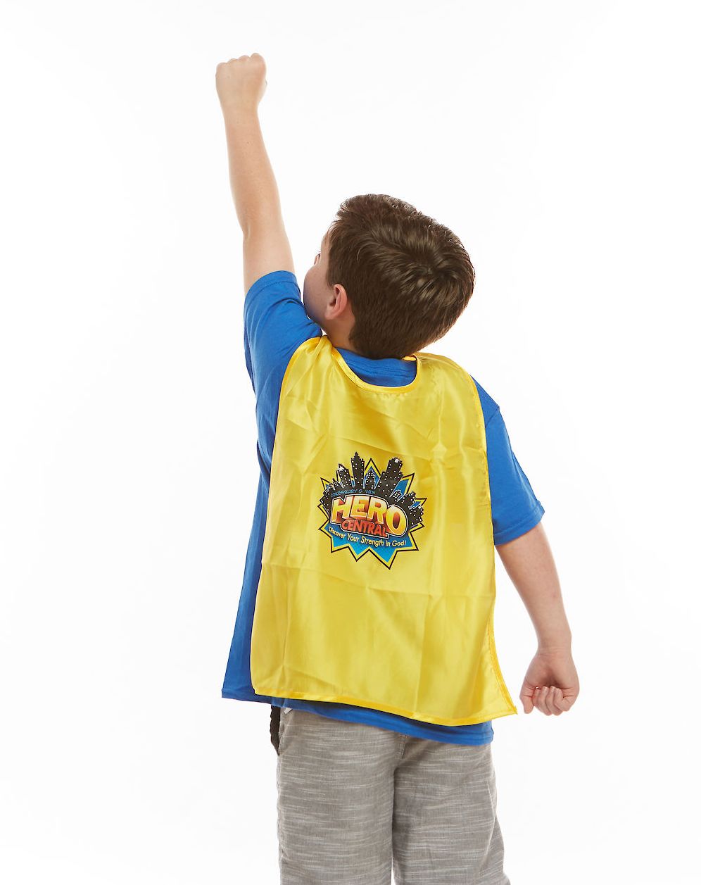 Vacation Bible School 2017 VBS Hero Central Child's Cape with Logo (Pkg of 6): Discover Your Strength in God!