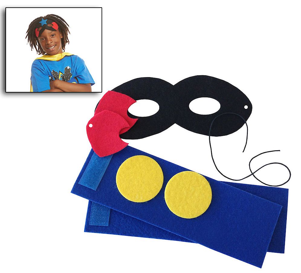 Vacation Bible School 2017 VBS Hero Central Hero Costume Kit (Pkg of 12)