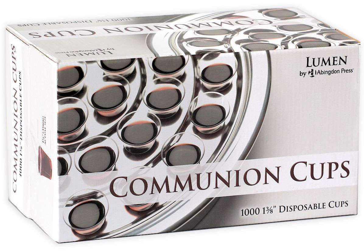 Communion Cups 1 3/8" (Box of 1000): Lumen by Abingdon Press