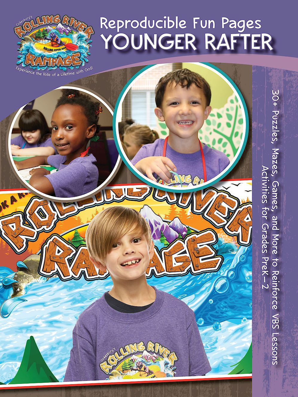 Vacation Bible School (Vbs) 2018 Rolling River Rampage Younger Rafter Reproducible Fun Pages (Grades Preschool-2nd): Experience the Ride of a Lifetime with God!