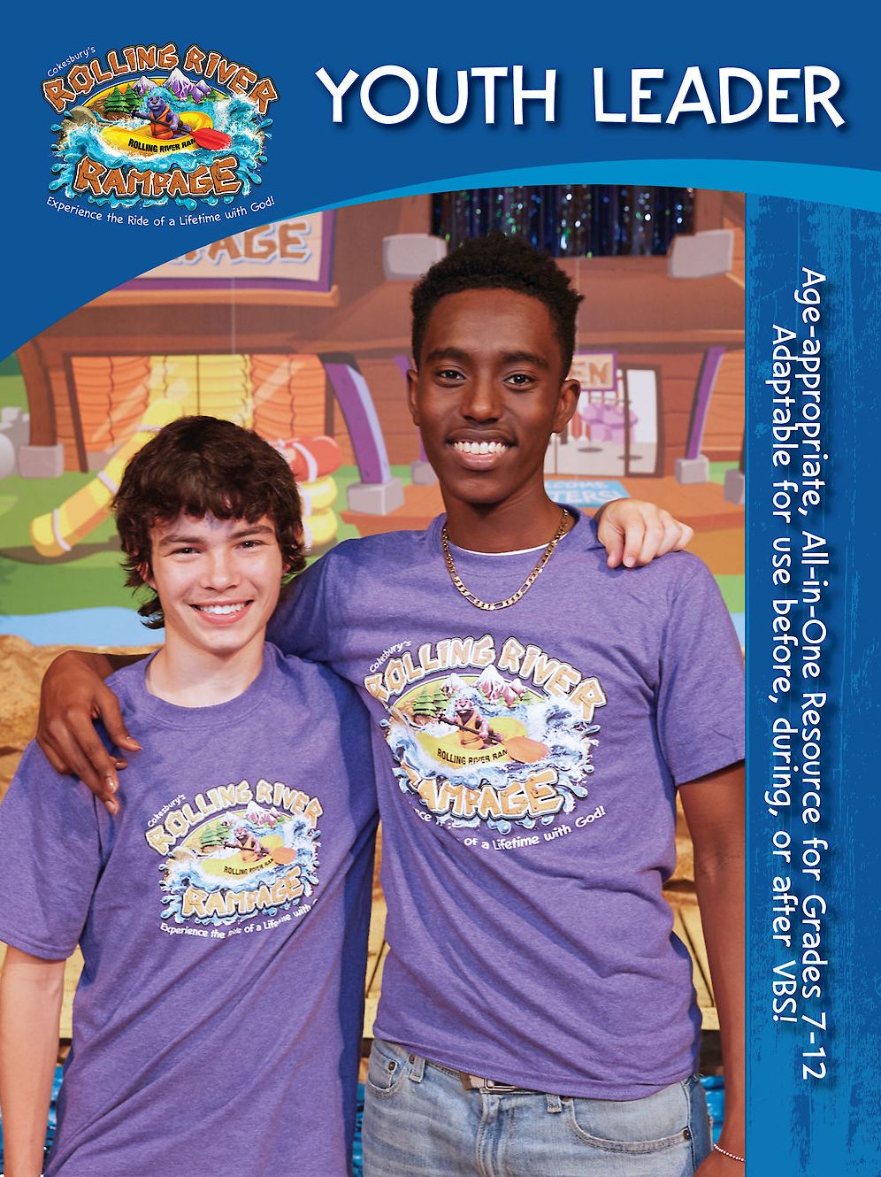 Vacation Bible School (Vbs) 2018 Rolling River Rampage Youth Leader Book: Experience the Ride of a Lifetime with God!