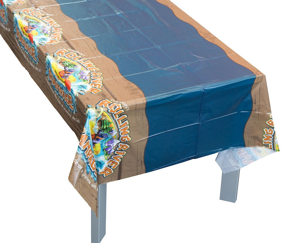 Vacation Bible School (Vbs) 2018 Rolling River Rampage Tablecloth: Experience the Ride of a Lifetime with God!