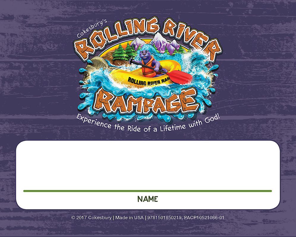 Vacation Bible School (Vbs) 2018 Rolling River Rampage Nametag Cards (Pkg of 24): Experience the Ride of a Lifetime with God!