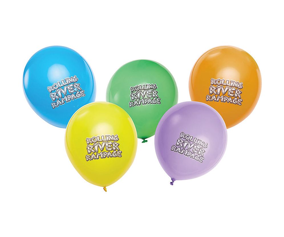 Vacation Bible School (Vbs) 2018 Rolling River Rampage LOGO Balloons (Pkg of 100): Experience the Ride of a Lifetime with God!