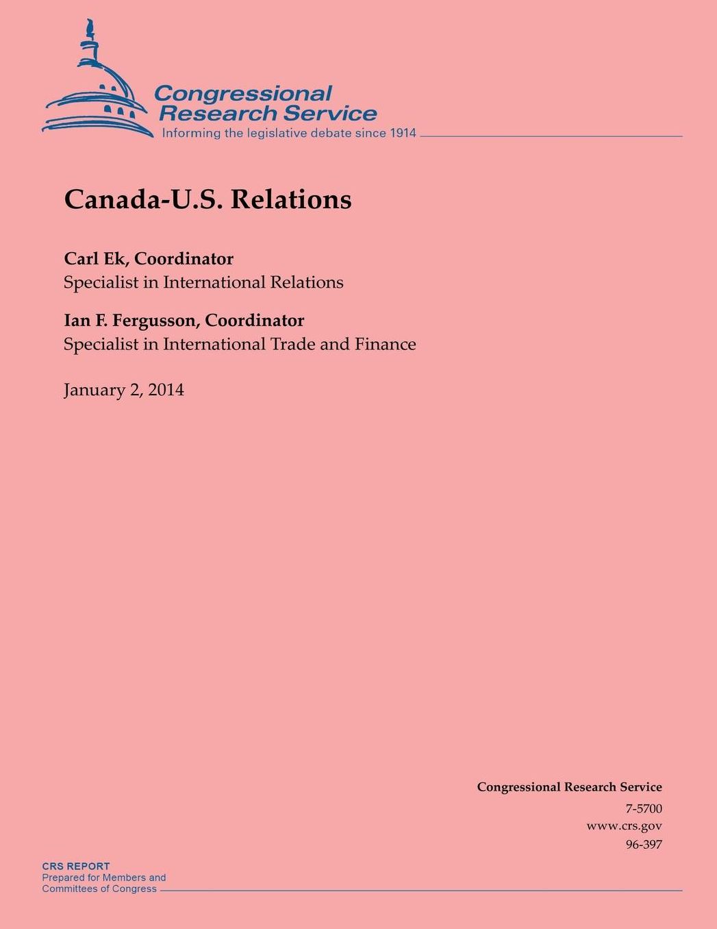 Canada-U.S. Relations