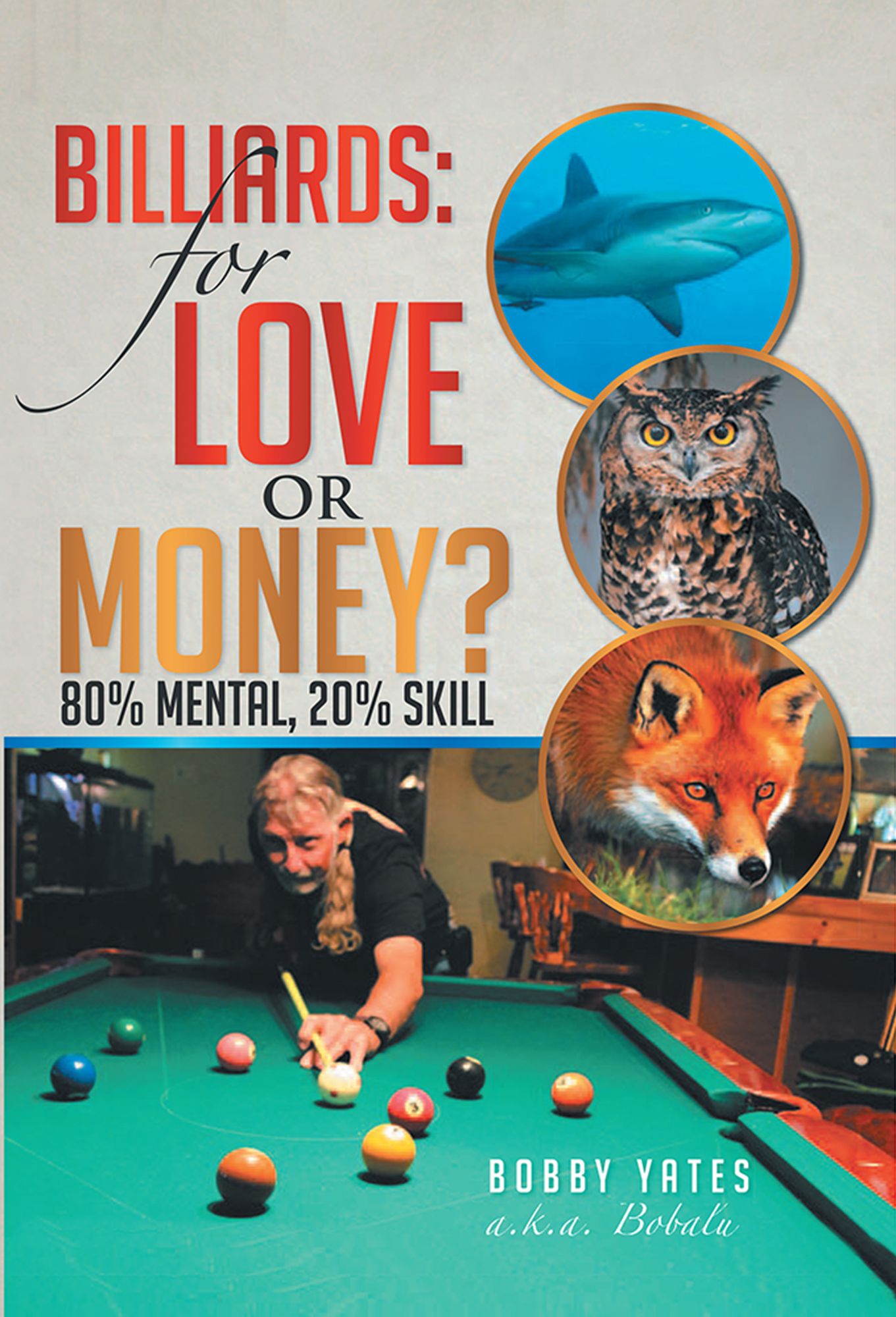 Billiards: For Love or Money?: 80% Mental, 20% Skill