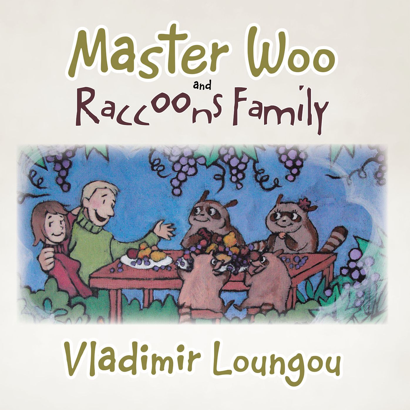 Master Woo and Raccoons Family
