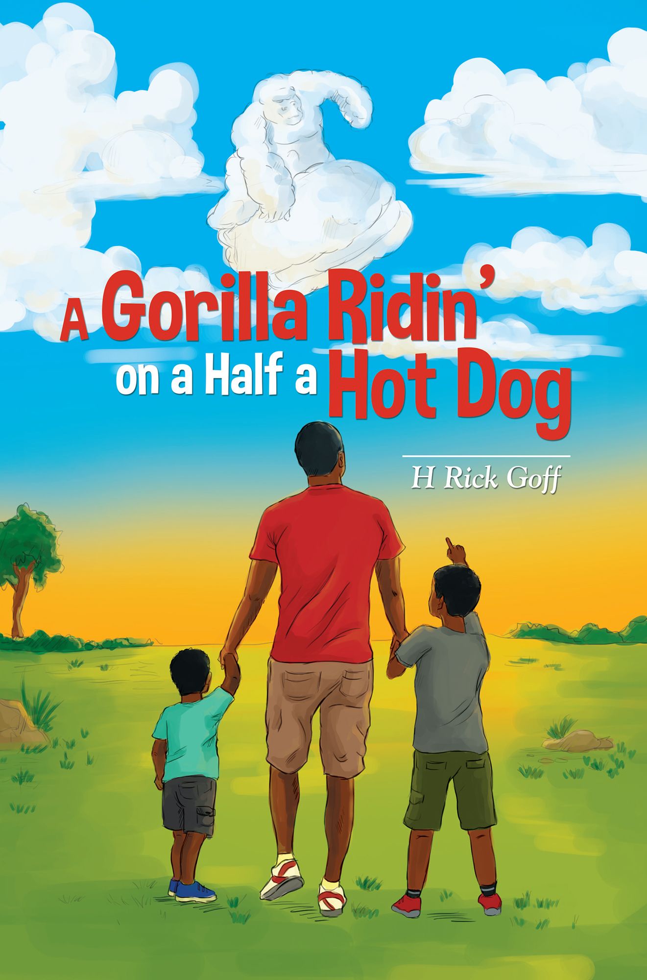 A Gorilla Ridin' on a Half a Hot Dog