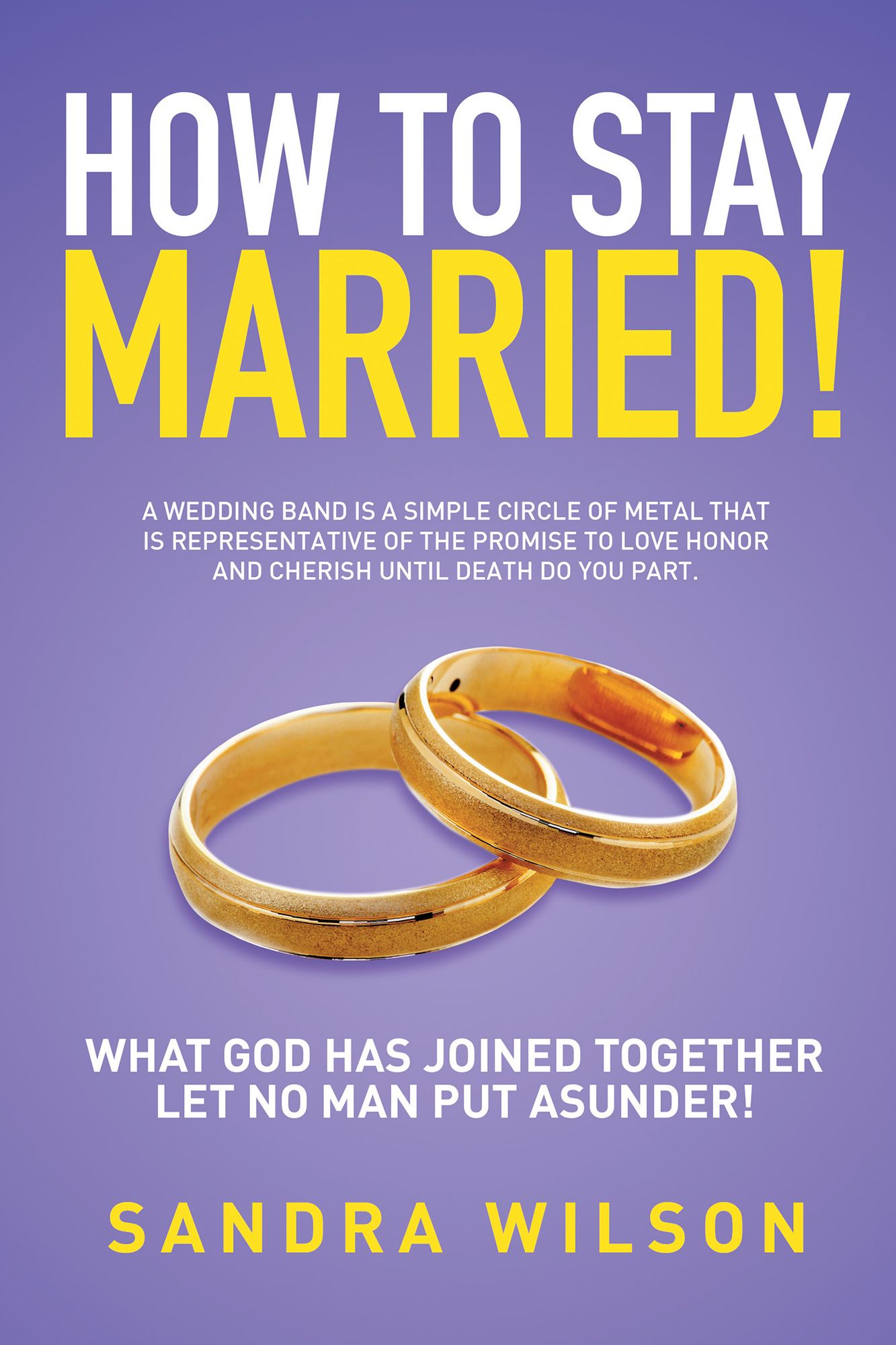 HOW TO STAY MARRIED!: Gold Wedding Bands His/Her