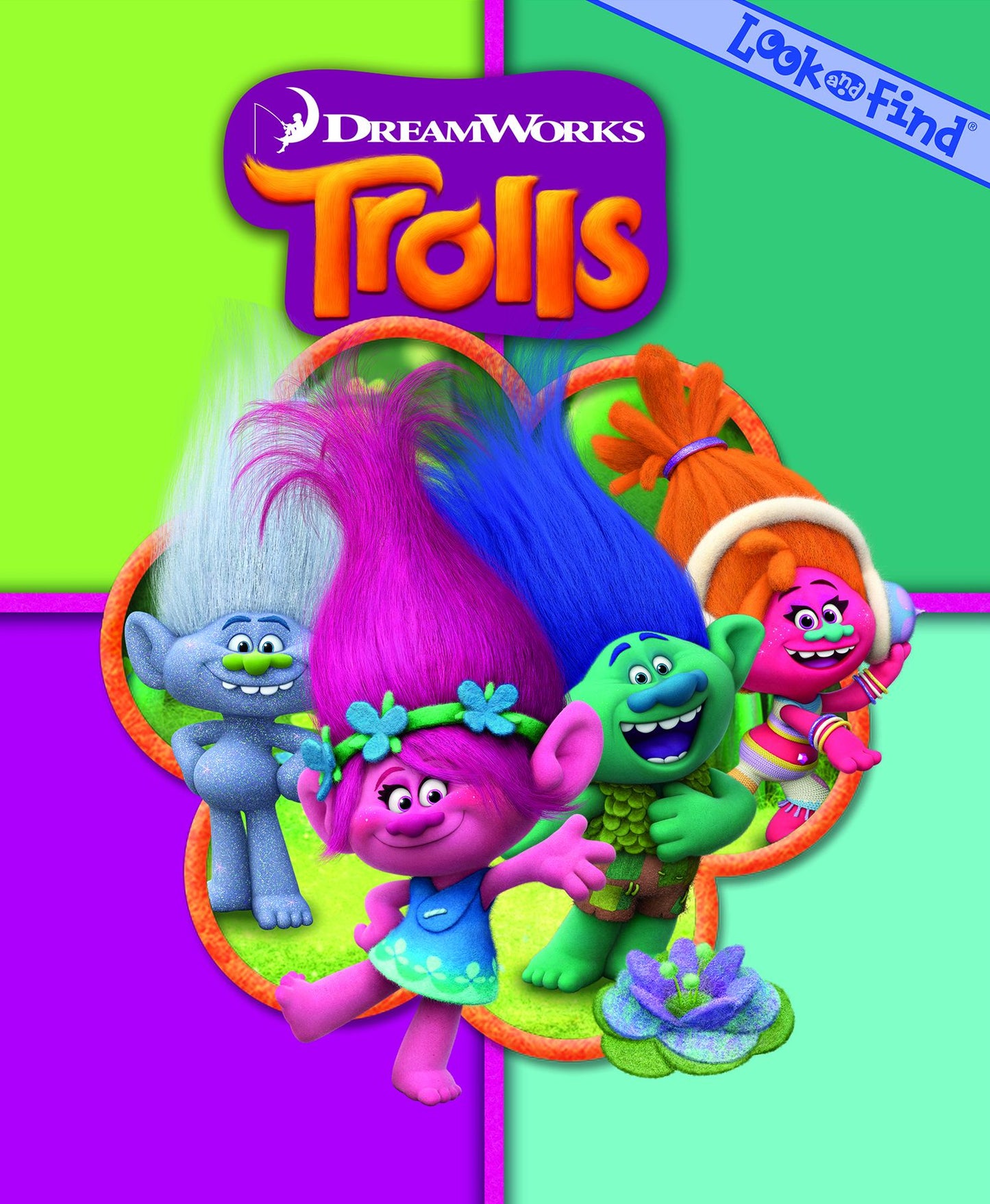 Dreamworks Trolls : Look and Find
