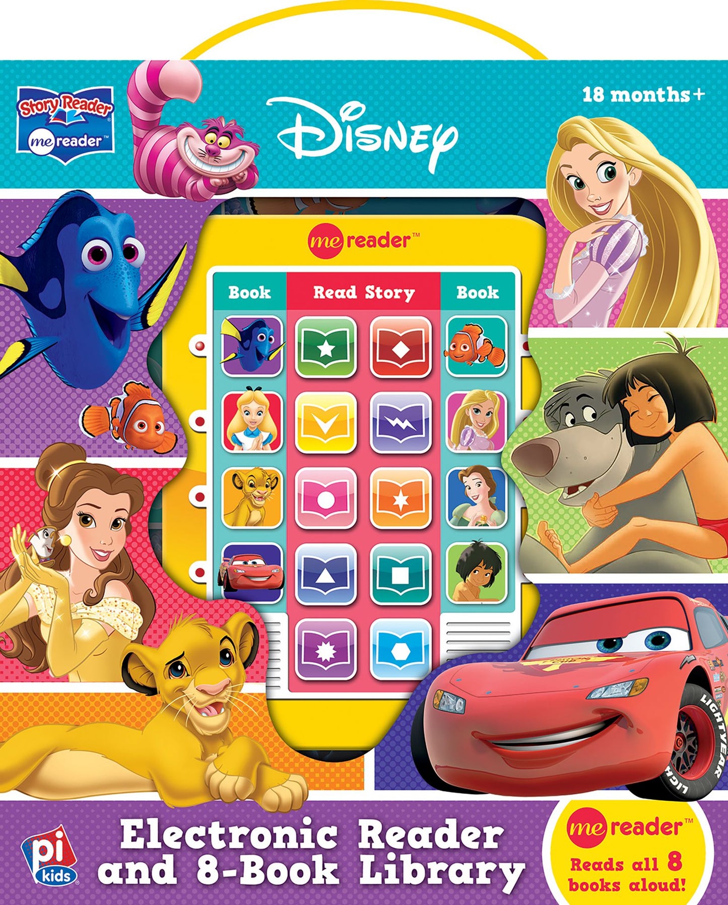 Disney Me Reader Electronic Reader and 8-Book Library: Reads all 8 Books aloud!