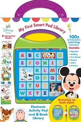 Disney Baby My First Smart Pad Library: Electronic Activity Pad and 8-Book Library