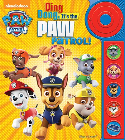 Nickelodeon Paw Patrol Ding Dong, It's the Paw Patrol Little Doorbell: Play-a-Sound