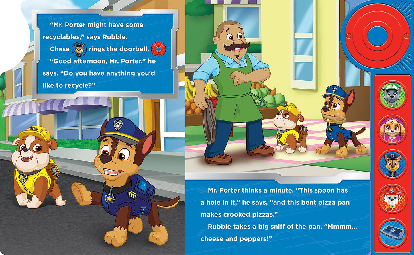 Nickelodeon Paw Patrol Ding Dong, It's the Paw Patrol Little Doorbell: Play-a-Sound