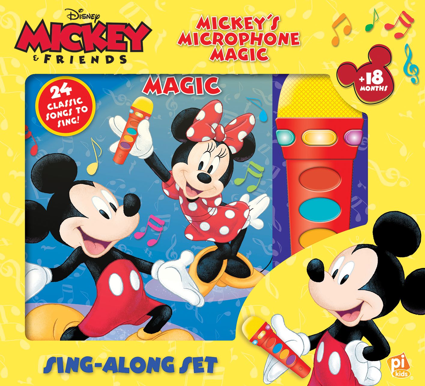 Disney Mickey & Friends Sing Along Microphone Set: Play-a-Sound