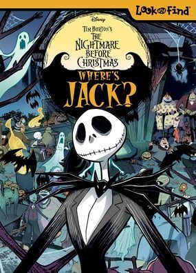 LOOK AND FIND MIDI 48 PG DISNEY TIM BURTON'S THE NIGHTMARE BEFORE CHRISTMAS