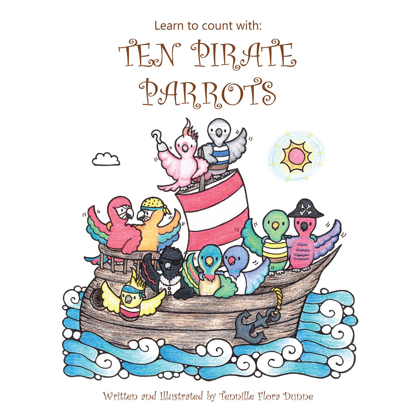 Learn to Count With: Ten Pirate Parrots