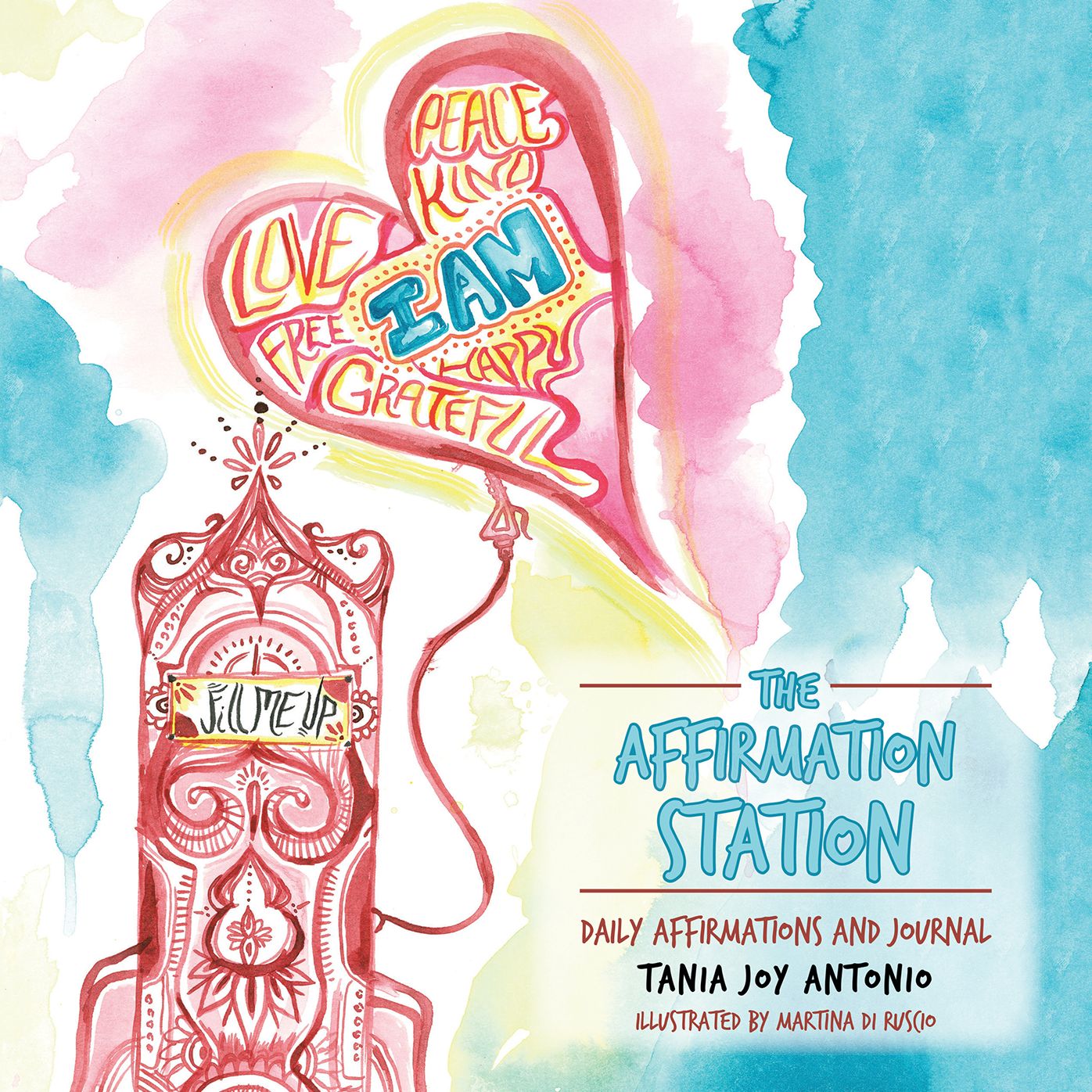 The Affirmation Station: Daily Affirmations and Journal (PagePerfect NOOK Book)
