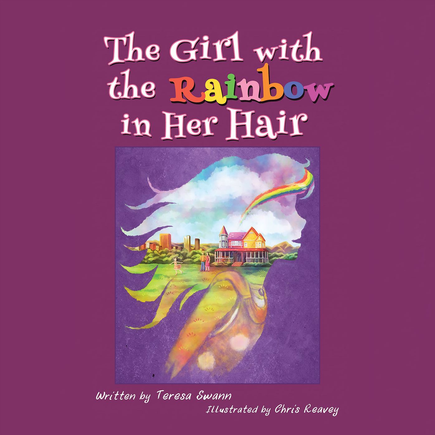 The Girl with the Rainbow in Her Hair (PagePerfect NOOK Book)