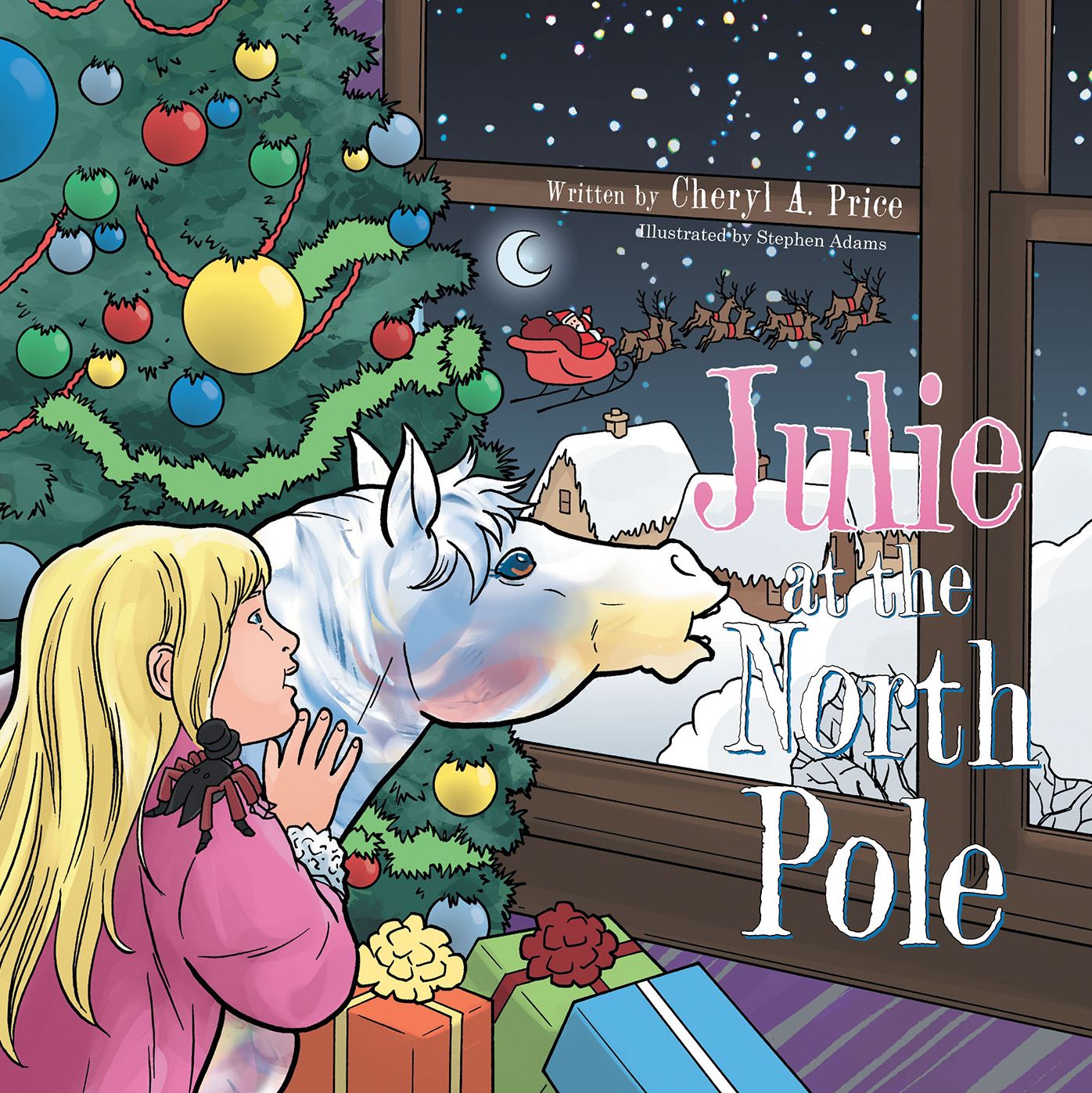 Julie at the North Pole