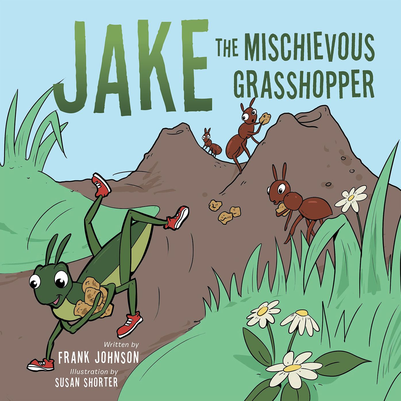Jake The Mischievous Grasshopper