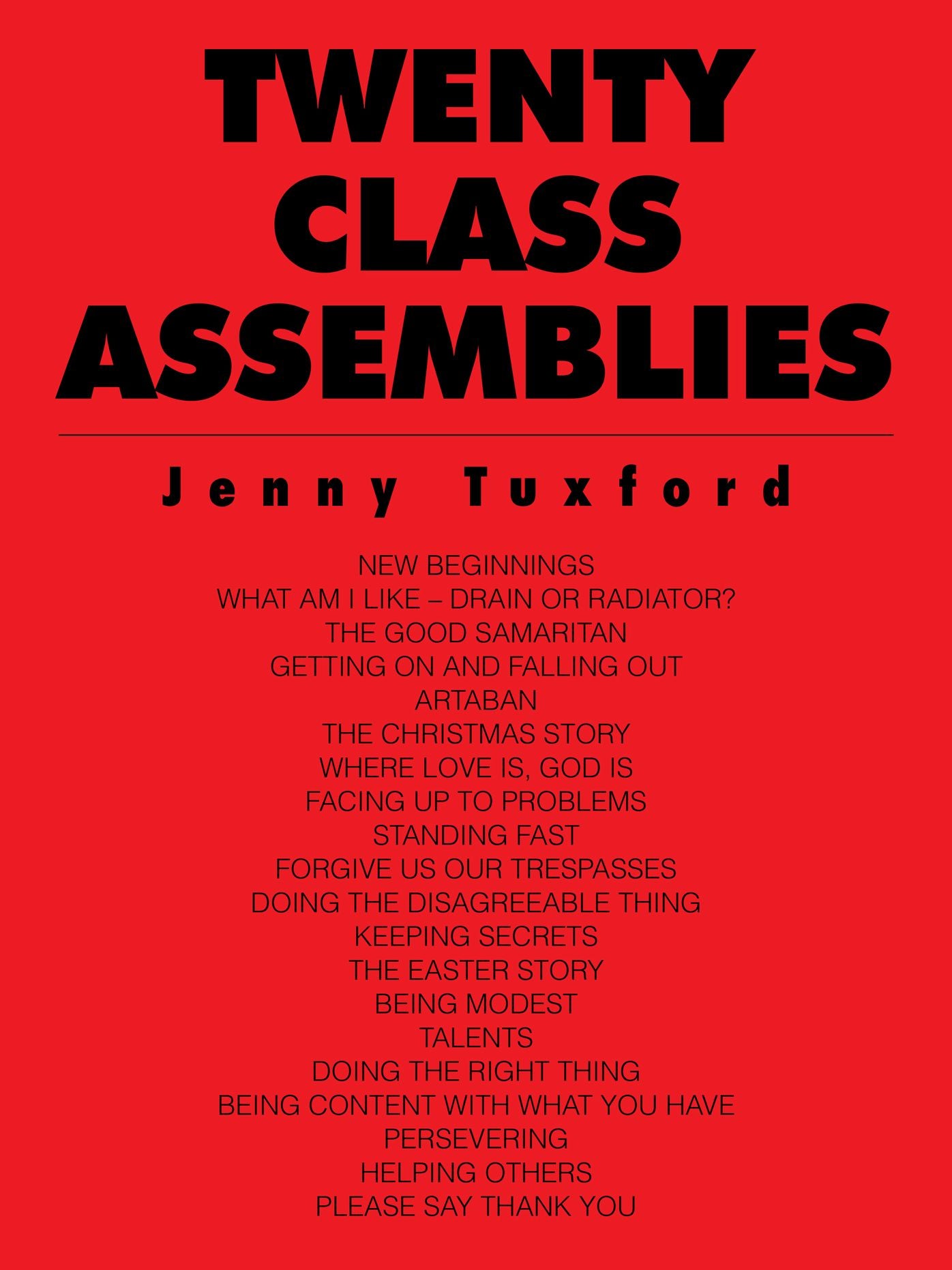 TWENTY CLASS ASSEMBLIES
