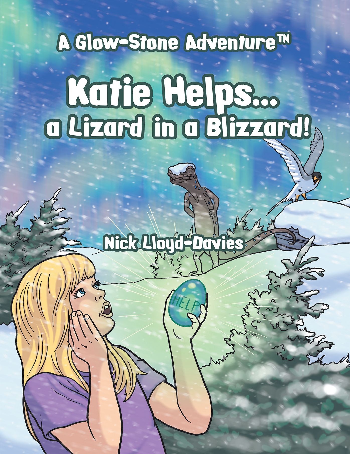 Katie Helps . . . a Lizard in a Blizzard!: A Glow-Stone Adventure