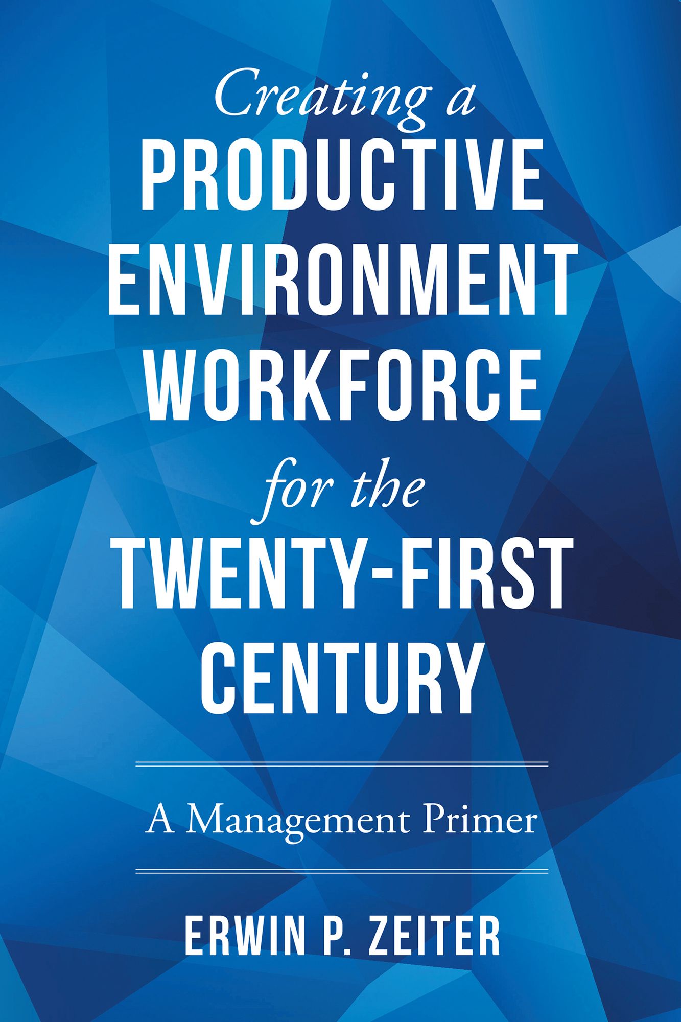 Environment/Workforce for the TWENTY-FIRST Century: A Management Primer