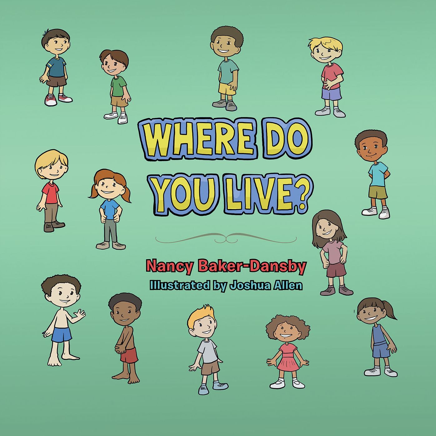 Where Do You Live? (PagePerfect NOOK Book)