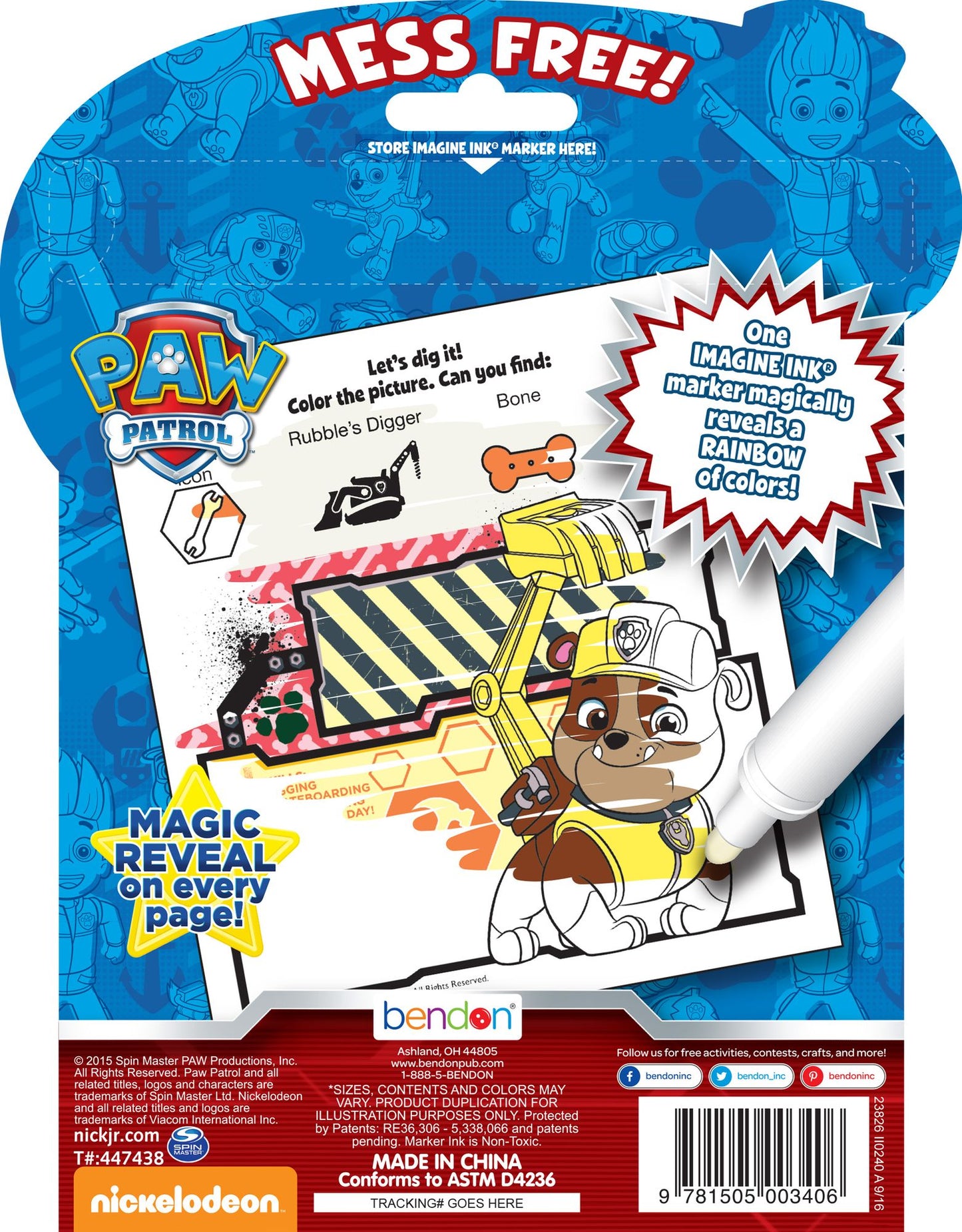 Paw Patrol Magic Ink