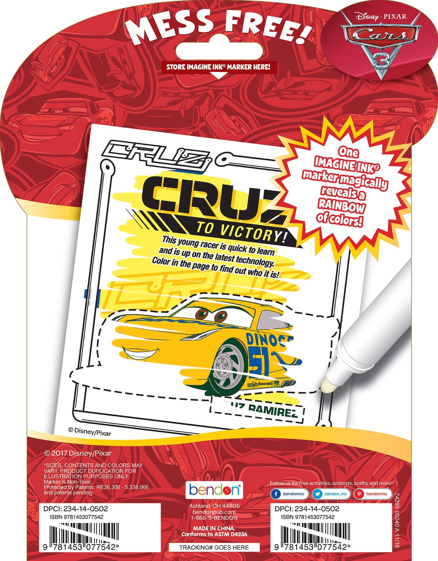Cars 3 Magic Ink