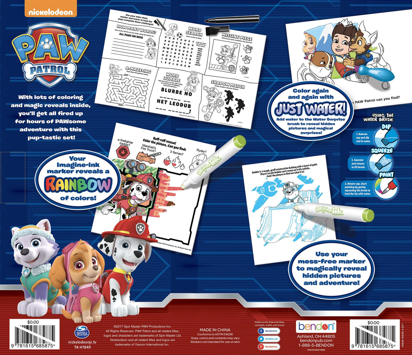 Imagine Ink 4 in 1: Paw Patrol