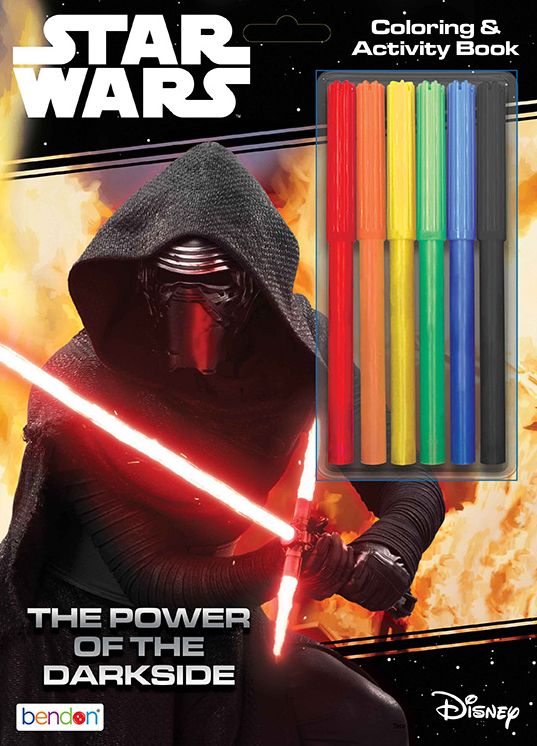 STAR WARS COLORING & ACTIVITY W/MARKERS