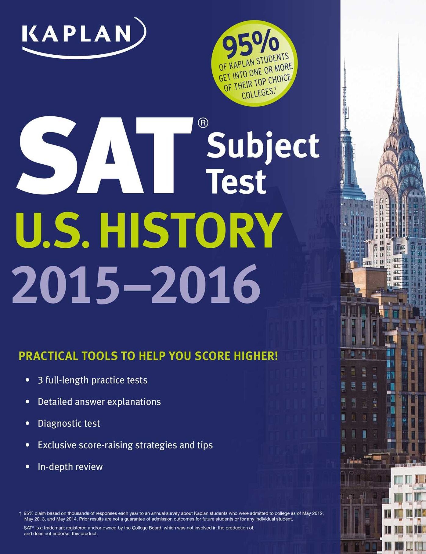 Kaplan SAT Subject Test U.S. History 2015-2016