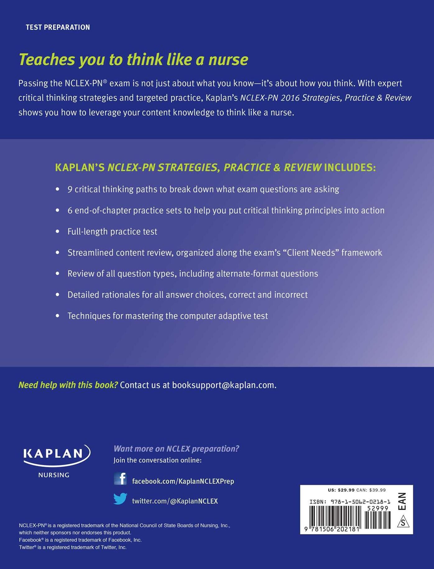 NCLEX-PN 2016 Strategies, Practice and Review with Practice Test
