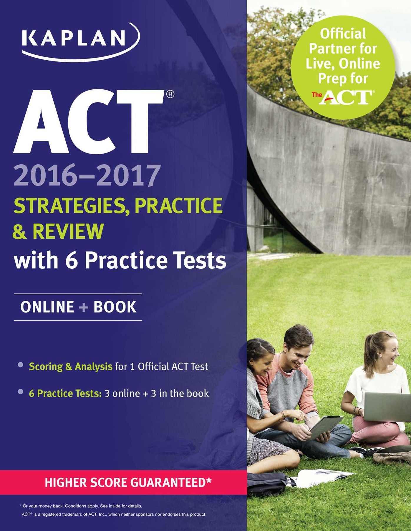 ACT 2016-2017 Strategies, Practice, and Review with 6 Practice Tests: Online + Book