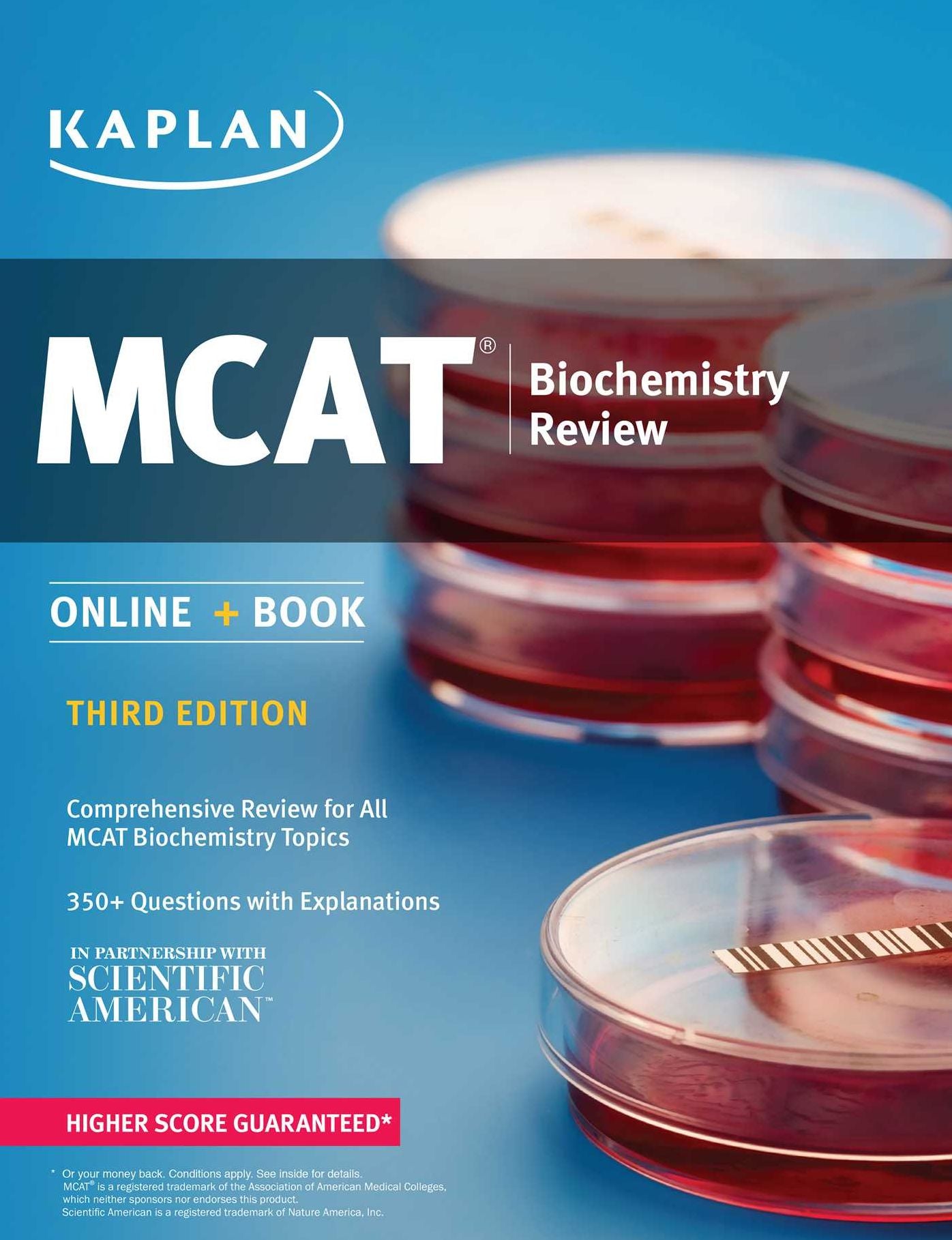 MCAT Biochemistry Review: Online + Book