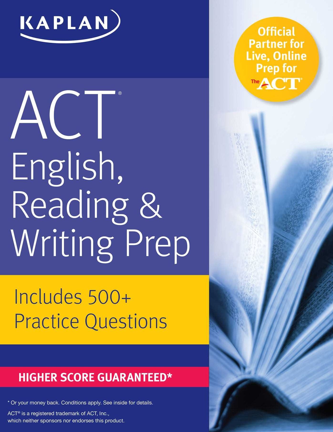 ACT English, Reading, & Writing Prep: Includes 500+ Practice Questions