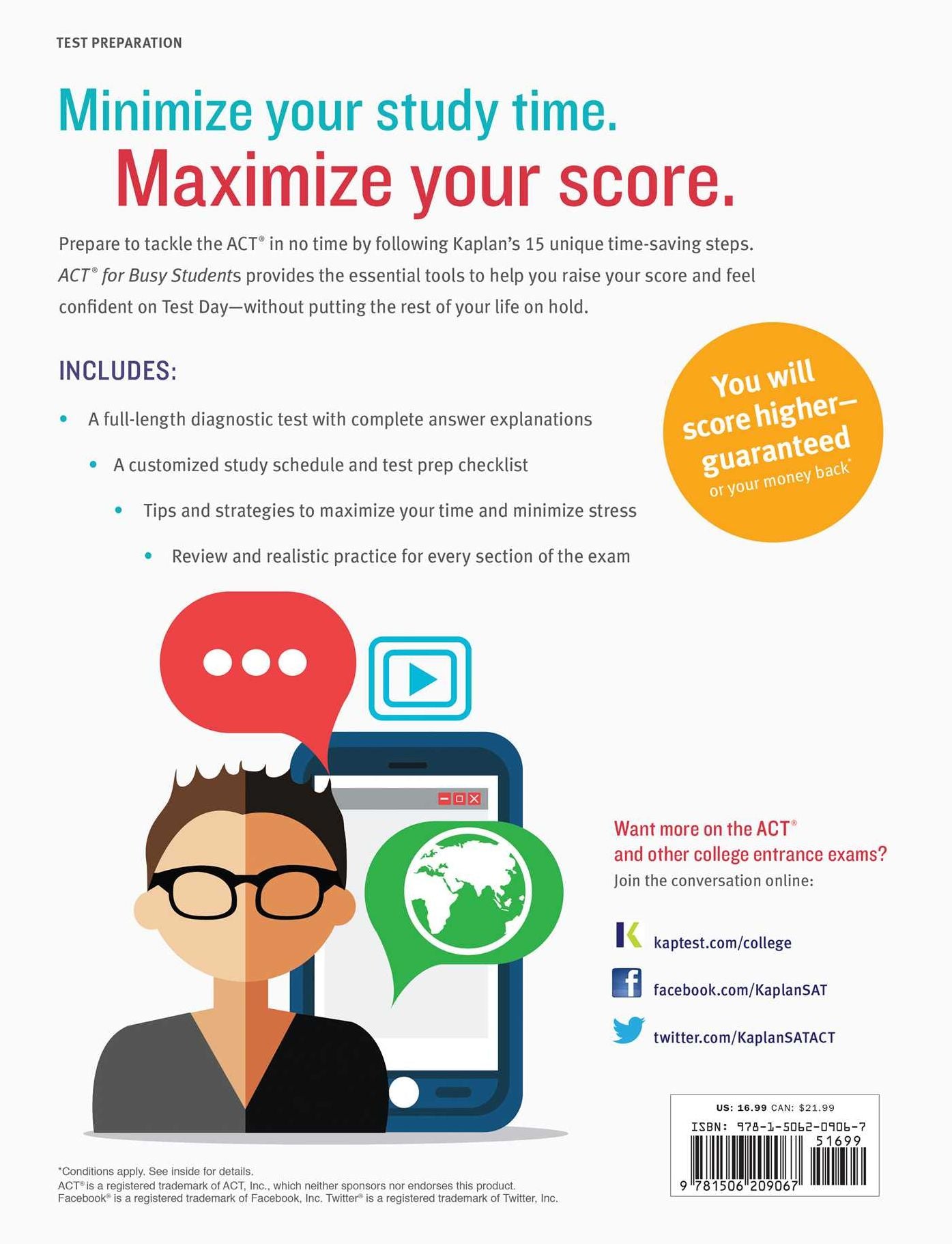 ACT for Busy Students: 15 Simple Steps to Tackle the ACT