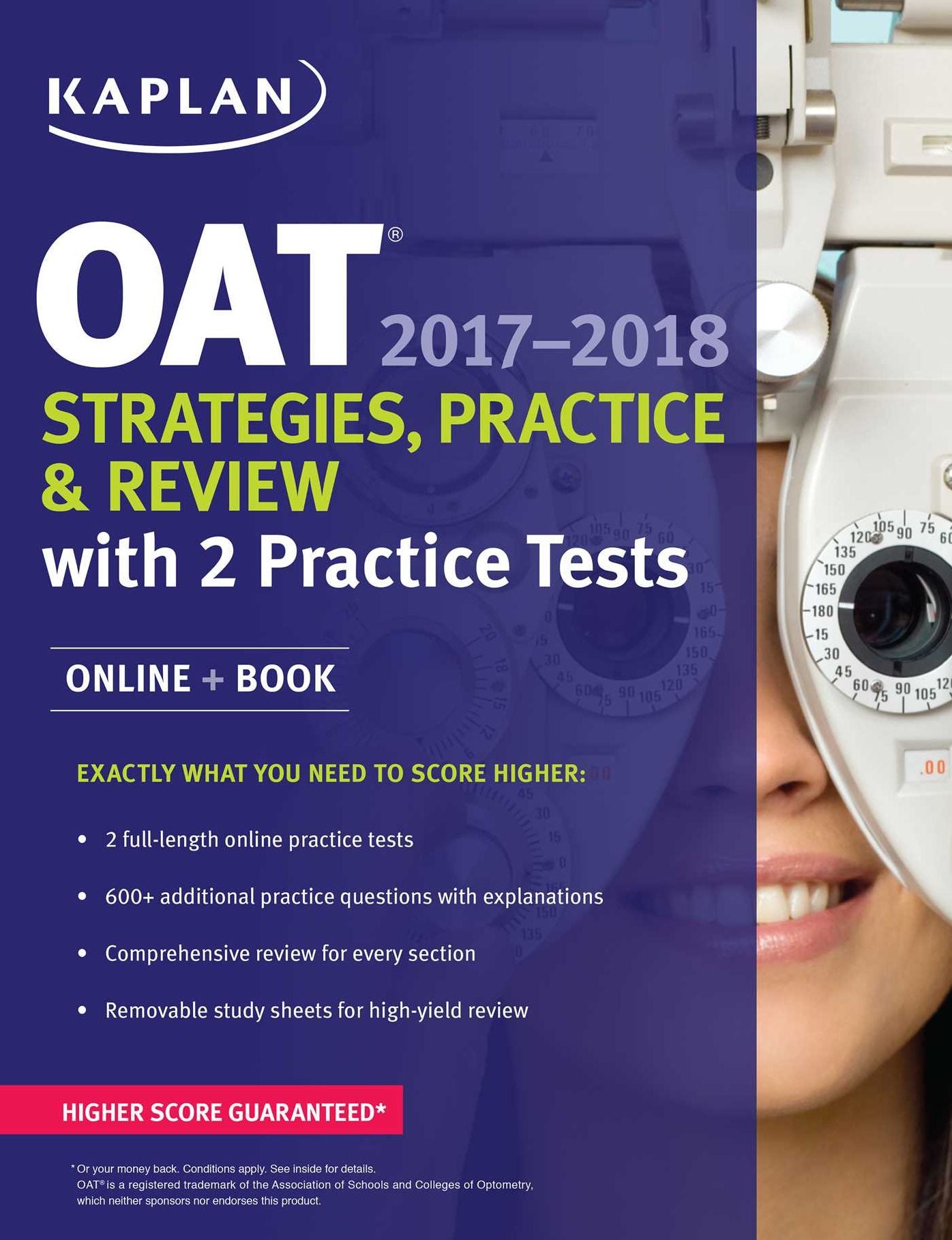 Oat 2017-2018 Strategies, Practice & Review with 2 Practice Tests: Online + Book