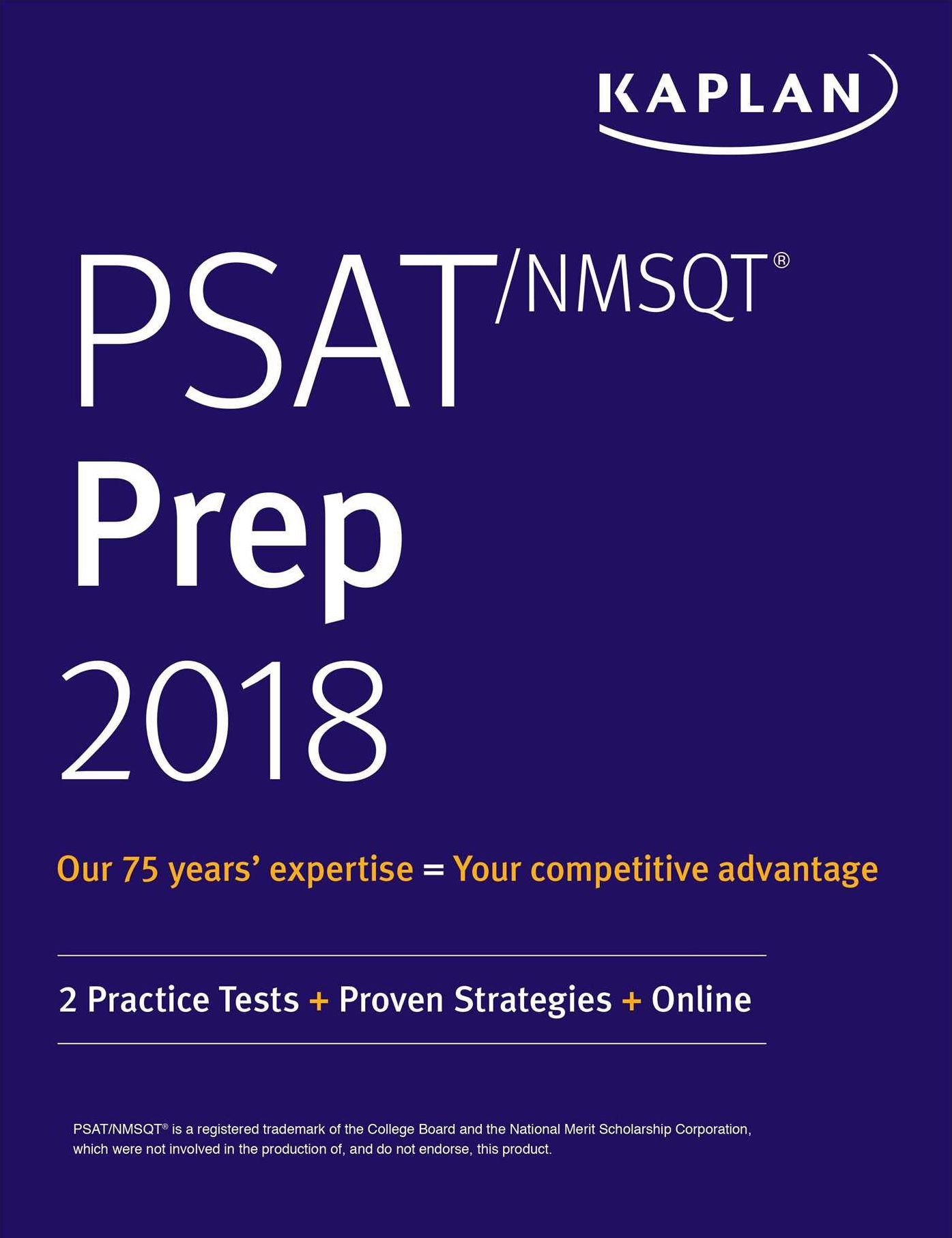 PSAT/NMSQT Prep 2018: 2 Practice Tests + Proven Strategies + Online