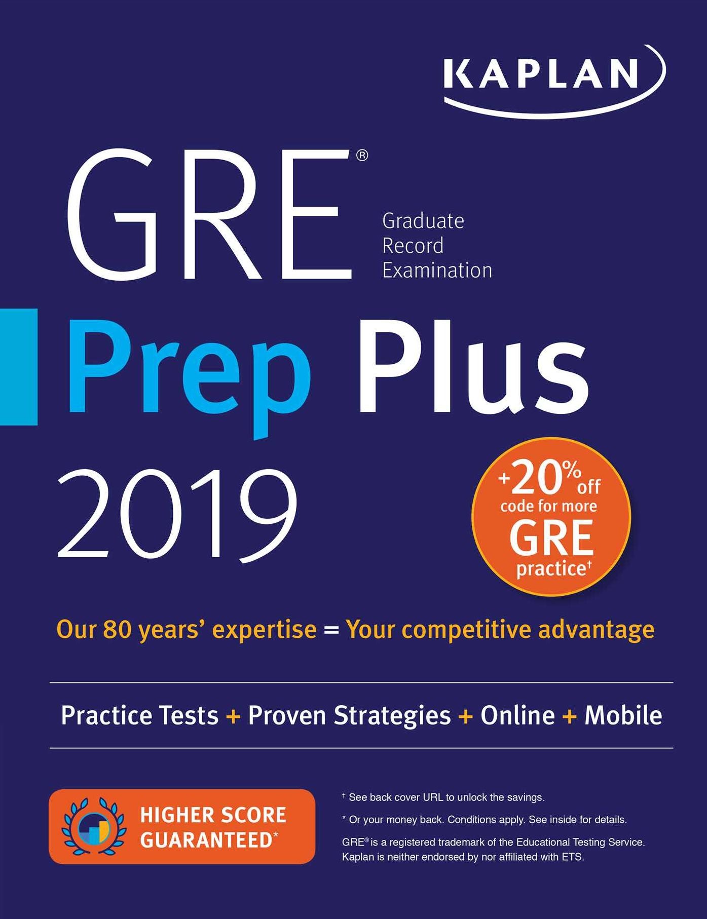 GRE Prep Plus 2019: Practice Tests + Proven Strategies + Online + Video + Mobile