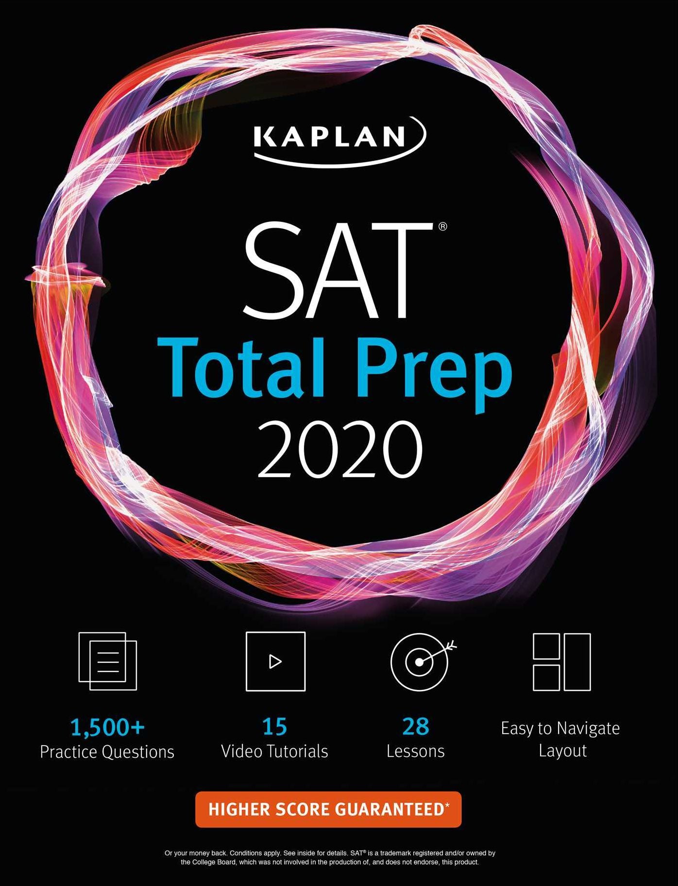 SAT Total Prep 2020: 5 Practice Tests + Proven Strategies + Online + Video