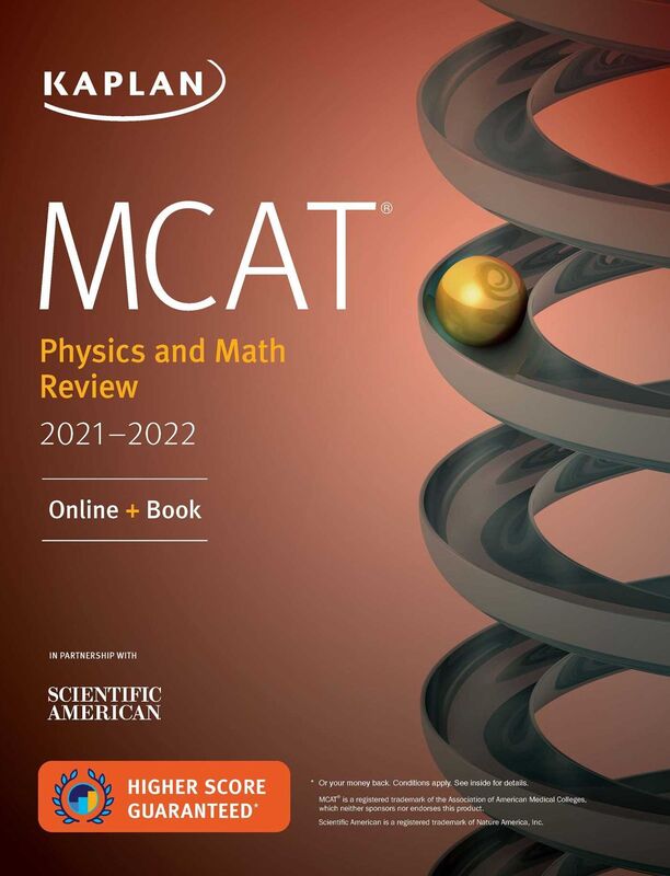 MCAT Physics and Math Review 2021-2022: Online + Book