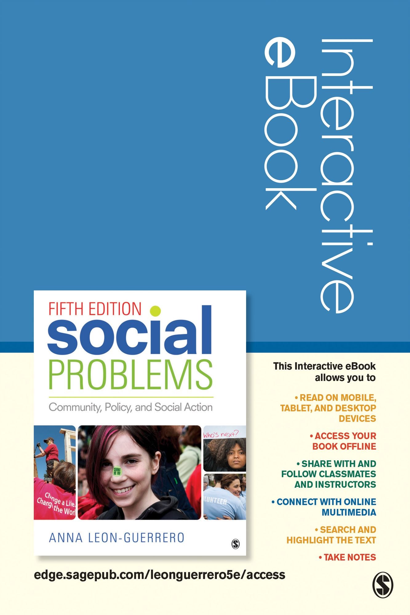 Social Problems Interactive eBook: Community, Policy, and Social Action