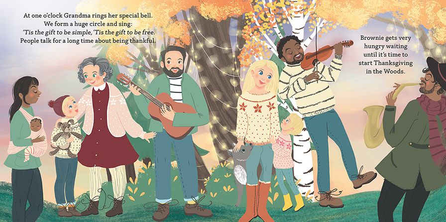 Thanksgiving in the Woods
