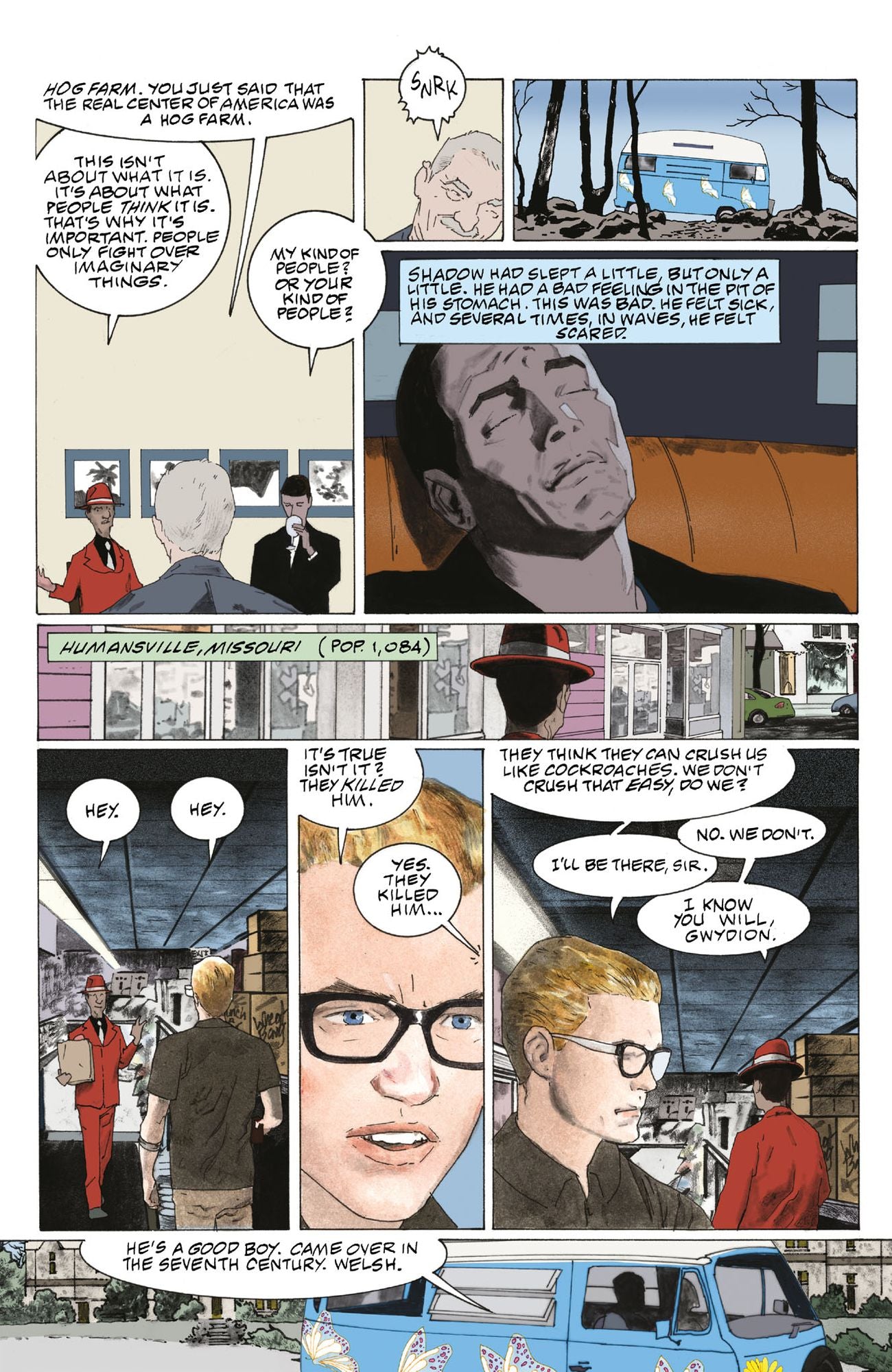 American Gods Volume 3: The Moment of the Storm (Graphic Novel)