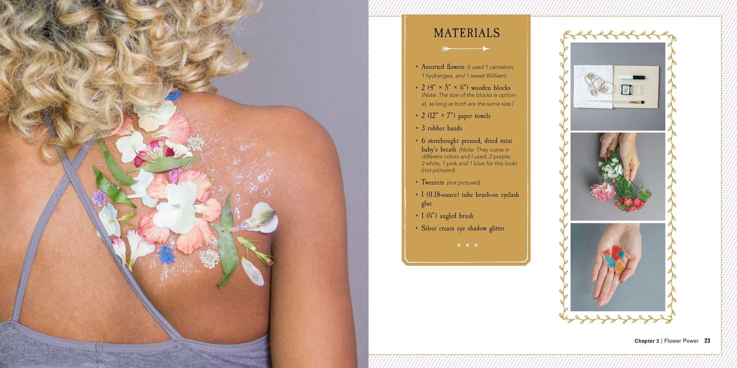 DIY Temporary Tattoo Art: Easy Step-by-Step Instructions for Watercolor, Henna, Flash Tattoos, and More!
